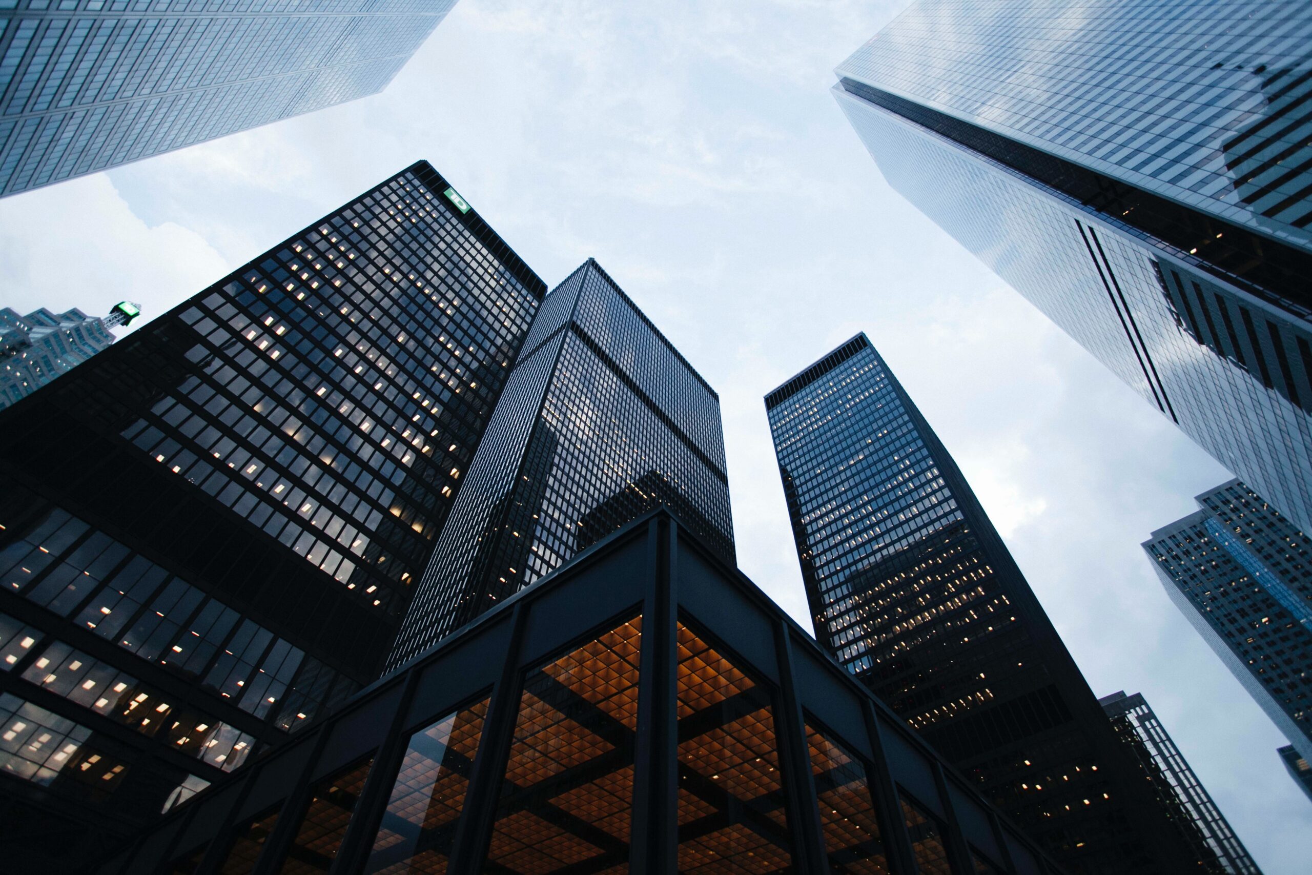 Toronto financial-district towers